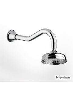 Κεφαλή Ντουζ Φ20 με μπράτσο τοίχου, Oxford Chrome CIV19116-100