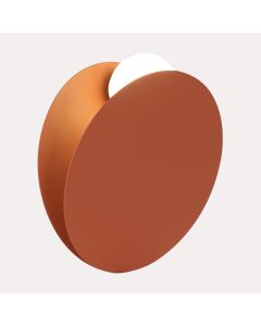 Απλίκα Επιτοίχια Terracotta 30cm Led 6w 3300Κ 380lm Sun Light DAISY-6W-RD 