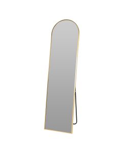 Επιδαπέδιος Καθρέπτης Αλουμινίου 150cm Gold MRShome DF-0041000