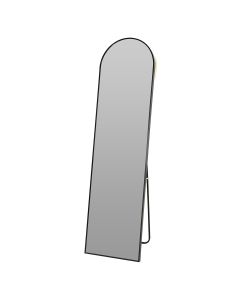 Επιδαπέδιος Καθρέπτης Αλουμινίου 150cm Black MRShome DF-0042000