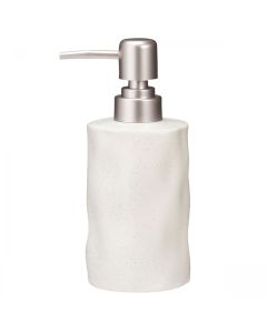 Δοχείο Κρεμοσάπουνου Stoneware 300ml 9x7.3x17.5cm White MRShome DF-0095001