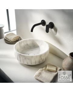 ΝΙΠΤΗΡΑΣ ΜΑΡΜΑΡΙΝΟΣ Φ39 H.14 FOSSIL CARRARA NUOVO DF39-300
