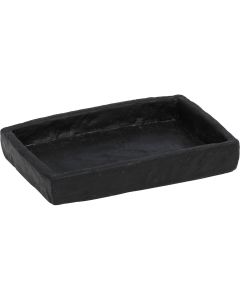 Σαπουνοθήκη Polyresin Μαύρη MRShome DS-8889L03