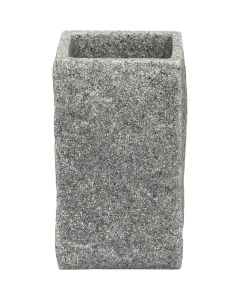 Ποτήρι Οδοντόβουρτσας Polyresin Γκρί MRShome DS-8891L02