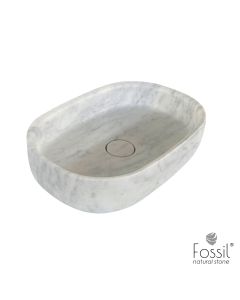 ΝΙΠΤΗΡΑΣ ΜΑΡΜΑΡΙΝΟΣ DUNE 55x38 H.14 FOSSIL CARRARA NUOVO DSB55-300