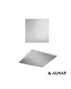 Κεφαλή Ντουζ Emotion 30x30 ABS, Almar Inox Finish E044043-110