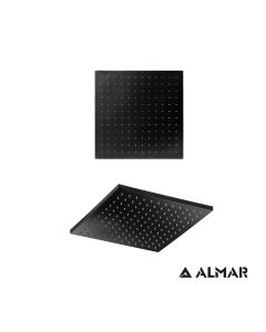 Κεφαλή Ντουζ Emotion 30x30 ABS, Almar Black Matt E044043-400