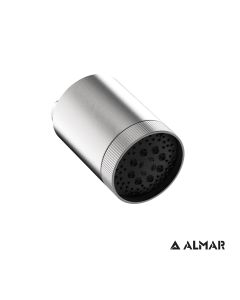 Κεφαλή Ντουζ με 3 τύπους ροών, Beam Multijet Φ10,2 Almar Inox Finish E044286-110
