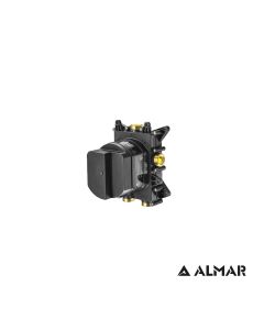 Εσωτερικό τμήμα θερμοστατικού μίκτη "PUSH" 1-2-3 εξόδων, Almar E134001