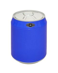 Αυτόματος Κάδος / Χαρτοδοχείο 1,5lt με φωτοκύτταρο Ø12*15cm Inox Trendy Mini Μπλε EAD100501B