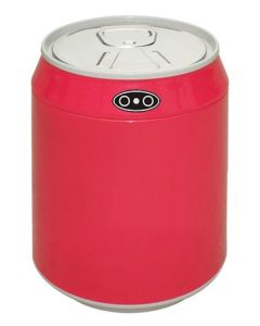 Αυτόματος Κάδος / Χαρτοδοχείο 1,5lt με φωτοκύτταρο Ø12*15cm Inox Trendy Mini Κόκκινο EAD100501R