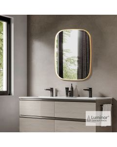 Καθρέπτης Μπάνιου FIZ 60x80 Luminor Gold Brushed FIZ6080-201