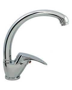 Μπαταρία Νεροχύτη Ψηλή Χρωμέ Faismilani GV181CR