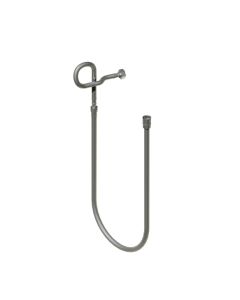 Horus Compléments Classic Collection - Pare Flexible Hose 200 Cm with Connecting Hose Inox 50 Cm - Polished Nickel 00.465-NB
