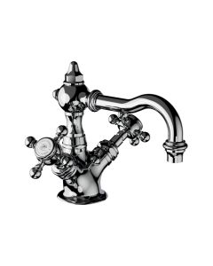 Horus Julia Victoria Julia Victoria Classic Collection - Monobloc Basin Mixer with Pop-up Waste - Chrome 01.208-CH