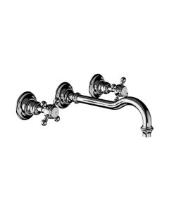 Horus Julia Victoria Julia Victoria Classic Collection - Concealed 3 Hole Basin Set - Matt Nickel 01.263-NM