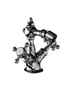 Horus Julia Victoria Julia Victoria Classic Collection - Monobloc Bidet Mixer with Automatic Pop-up Waste - Polished Nickel 01.311-NB