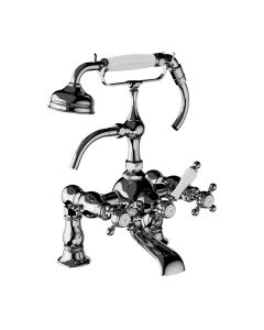 Horus Julia Victoria Julia Victoria Classic Collection - Complete Deck Bath / Shower Mixer - Chrome 01.435-CH