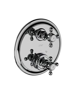 Horus Julia Victoria Julia Victoria Classic Collection - Trim for Thermostatic Mixing Valve Réf. 92.593 - Polished Nickel 01.502-NB