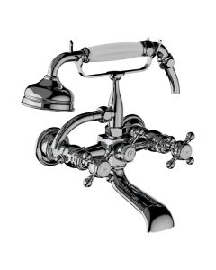 Horus Éloise Classic Collection - Complete Wall Bath / Shower Mixer - Matt Nickel 02.414-NM
