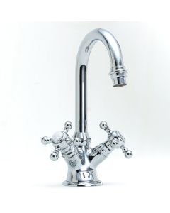 Horus Lave-mains Classique Classic Collection - Mini Mono Mixer Deck Mounted - Polished Nickel 02.662-NB