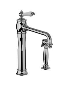 Horus Éloise Classic Collection - Single Lever Kitchen Mixer, Swivel Spout / No Waste - Matt Nickel 02.723-NM