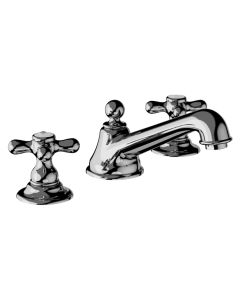 Horus Elsa Softness and Shyness Elsa Classic Collection - 3 Hole Basin Set with Pop-up Waste - Chrome 04.261-CH