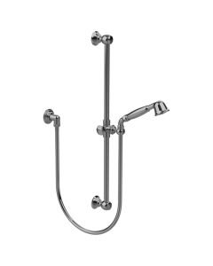 Horus Elsa Softness and Shyness Elsa Classic Collection - Wall Shower Set with Rail, Flexible Hose and Handspray - Chrome 04.532-CH