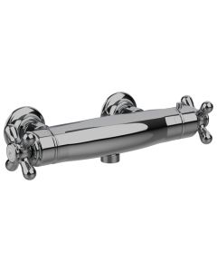 Horus Elsa Softness and Shyness Elsa Classic Collection - Exposed Thermostatic Showermixer with Connections - Polished Nickel 04.596-NB