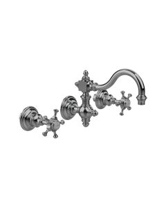 Horus Anthea Classic Collection - Concealed 3 Hole Basin Set - Polished Nickel 06.262-NB