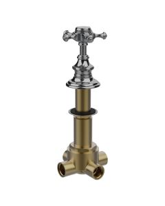 Horus Anthea Classic Collection - 4 Ways Deck Mounted Diverter - Chrome 06.476-CH