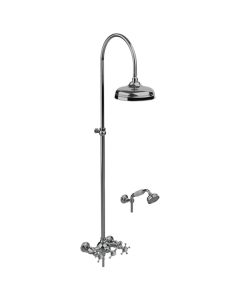 Horus Anthea Classic Collection - Complete Wall Shower Mixer - Polished Nickel 06.544-NB
