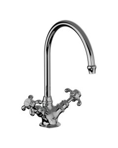 Horus Montmartre Classic Collection - Mono Kitchen Mixer / No Waste - Polished Nickel 07.133-NB