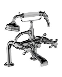 Horus Montmartre Classic Collection - Complete Deck Bath / Shower Mixer - Polished Nickel 07.425-NB