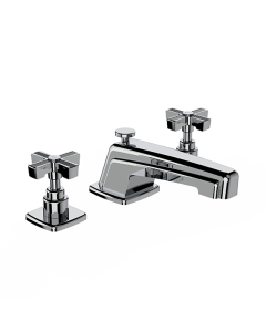 Horus Zéphyr Classic Collection - 3 Hole Basin Set with Pop-up Waste - Matt Nickel 16.260-NM