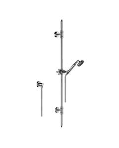 Horus Zéphyr Classic Collection - Wall Shower Set with Rail, Flexible Hose and Handspray - Polished Nickel 16.532-NB