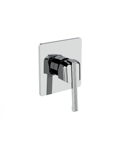 Horus Zéphyr Classic Collection - Concealed Wall Mounted Manual Mixing Shower Valve - Ice White 16.700-BI