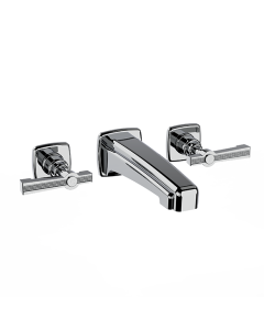 Horus Zéphyr Classic Collection - Concealed Wall Mounted 3 Hole Basin Set - Matt Nickel 17.263-NM