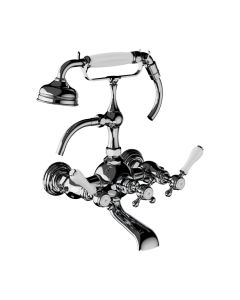 Horus Julia Victoria Julia Victoria Classic Collection - Complete Wall Bath / Shower Mixer - Chrome 19.434-CH