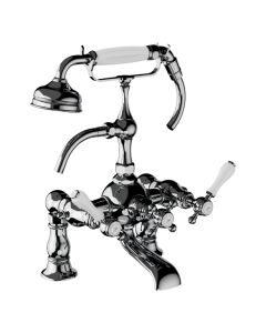 Horus Julia Victoria Julia Victoria Classic Collection - Complete Deck Bath / Shower Mixer - Matt Nickel 19.435-NM