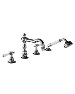 Horus Julia Victoria Julia Victoria Classic Collection - 4 Hole Deck Bath - Chrome 19.466-CH