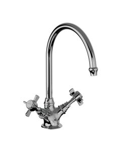 Horus Coventry Classic Collection - Mono Kitchen Mixer / No Waste - Polished Nickel 28.133-NB