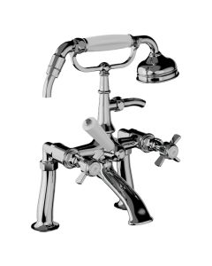 Horus Coventry Classic Collection - Complete Deck Bath / Shower Mixer - Chrome 28.485-CH