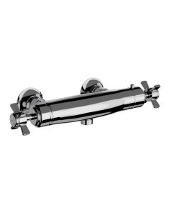 Horus Coventry Classic Collection - Exposed Thermostatic Showermixer with Connections - Polished Nickel 28.596-NB