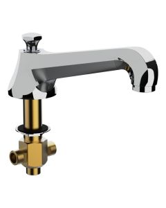 Horus Ascott Classic Collection - Deck Bath Spout with Diverter - Polished Nickel 32.402-NB