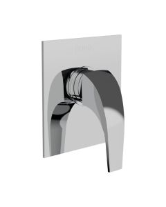 Horus Nouvelle Vague “part of Contemporary Collection - Concealed Wall Mounted Mixer - Black Chrome 40.700-NC