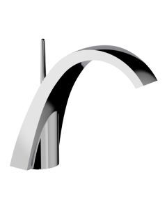 Horus Nouvelle Vague “part of Contemporary Collection - Single Lever Basin Mixer with up and down - Black Chrome 40.709-NC