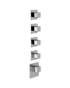 Horus Echo Equinox316 Collection - Trim for Thermostatic Mixer - Chrome 43.524-CH