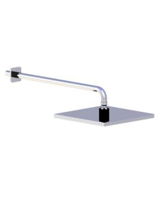 Horus Naja Contemporary Collection - Stainless Steel Shower Head 250 X 250 Mm, Thickness 14 Mm - Metal Gun 43.537-CF