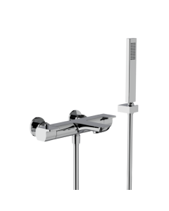 Horus Echo Equinox316 Collection - Complete Set / Exposed Thermostatic Wall Bath-shower Mixer - Metal Gun 43.714.E2-CF